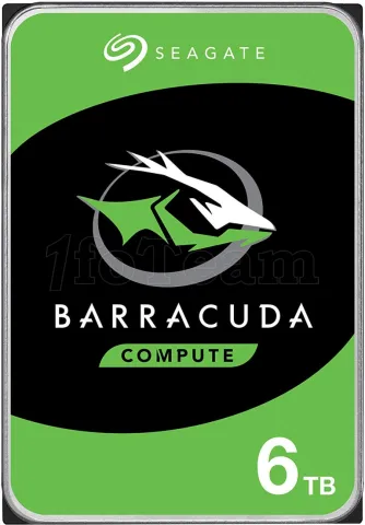 Photo de Disque Dur 3,5" Seagate BarraCuda 6To  - S-ATA