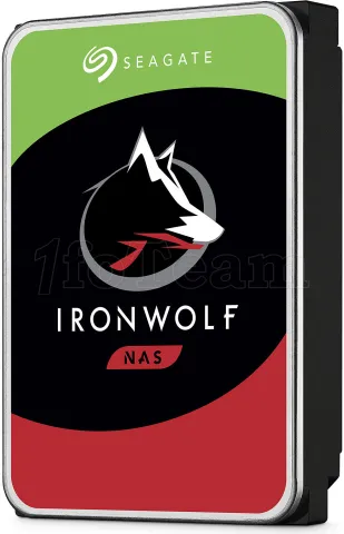 Photo de Disque Dur 3,5" Seagate IronWolf 10To  - S-ATA