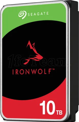 Photo de Disque Dur 3,5" Seagate IronWolf 10To - S-ATA