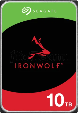 Photo de Disque Dur 3,5" Seagate IronWolf 10To - S-ATA