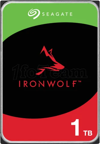 Photo de Disque Dur 3,5" Seagate IronWolf 1To - S-ATA