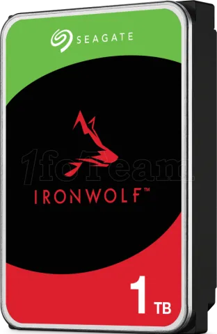 Photo de Disque Dur 3,5" Seagate IronWolf 1To - S-ATA
