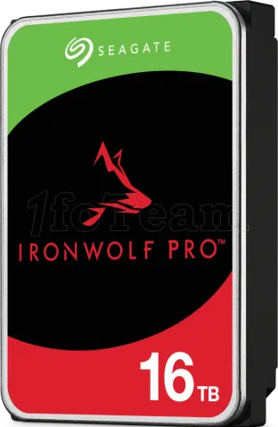 Photo de Disque Dur 3,5" Seagate IronWolf Pro 16To - S-ATA