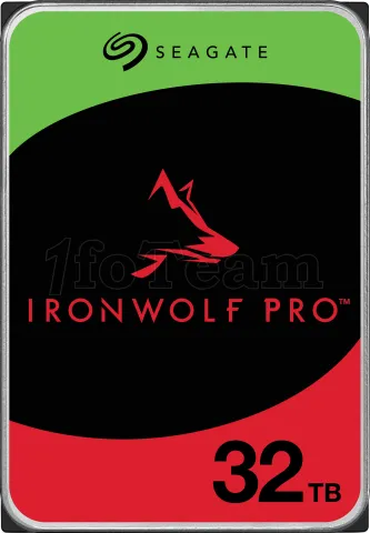 Photo de Disque Dur 3,5" Seagate IronWolf Pro 32To - S-ATA