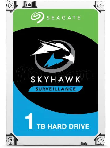 Photo de Disque Dur 3,5" Seagate Skyhawk 1To  - S-ATA