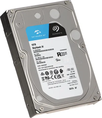 Photo de Disque Dur 3,5" Seagate SkyHawk AI 10To - S-ATA