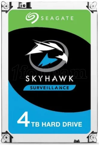 Photo de Disque Dur 3,5" Seagate Skyhawk SMR 4To  - S-ATA