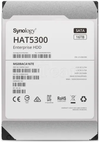 Photo de Disque Dur 3,5" Synology HAT5300 Enterprise 16To - S-ATA