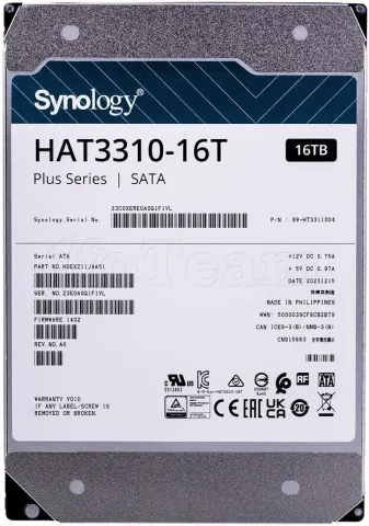 Photo de Disque Dur 3,5" Synology HDD Plus 16To - S-ATA