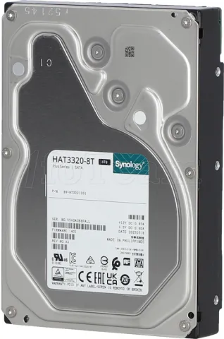 Photo de Disque Dur 3,5" Synology HDD Plus 8To 512Mo - S-ATA