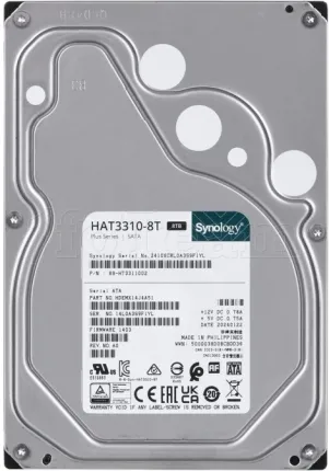 Photo de Disque Dur 3,5" Synology HDD Plus 8To - S-ATA