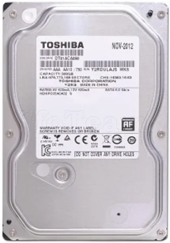 Photo de Disque Dur 3,5" Toshiba 3To  - S-ATA