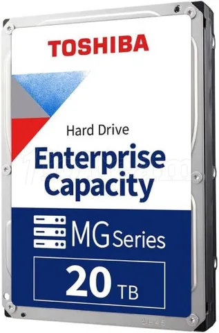 Photo de Disque Dur 3,5" Toshiba Enterprise Capacity MG Series 20To - S-ATA