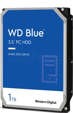 Photo de Disque Dur 3,5" Western Digital Blue 1To  - S-ATA 7200trs/mn