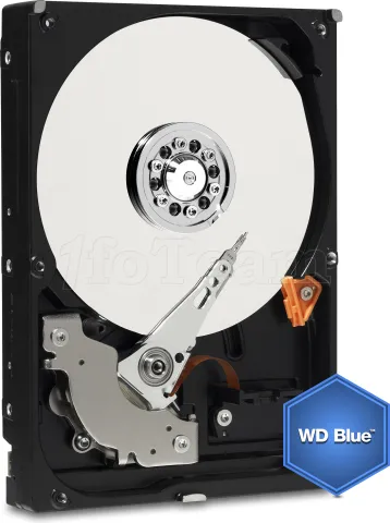 Photo de Disque Dur 3,5" Western Digital Blue 2To  - S-ATA 256Mo 5400 trs/mn