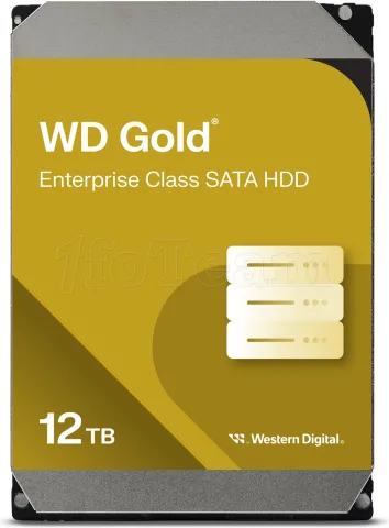 Photo de Disque Dur 3,5" Western Digital Gold Enterprise 12To - S-ATA