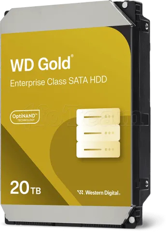 Photo de Disque Dur 3,5" Western Digital Gold Enterprise 20To - S-ATA