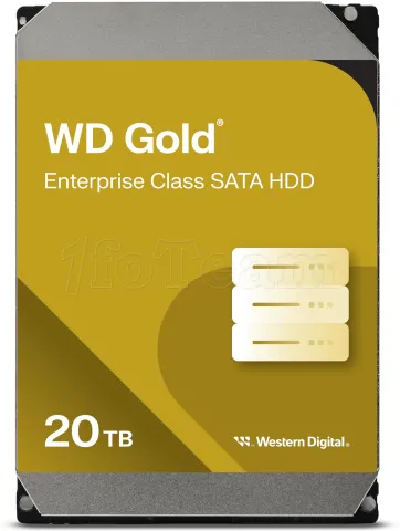 Photo de Disque Dur 3,5" Western Digital Gold Enterprise 20To - S-ATA