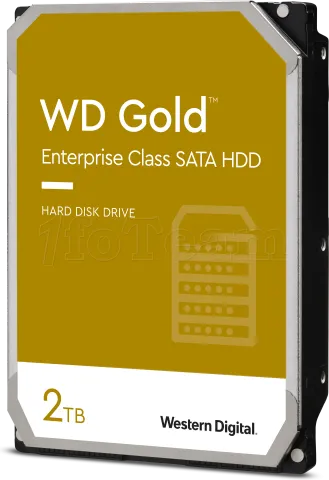 Photo de Disque Dur 3,5" Western Digital Gold Enterprise 2To  - S-ATA