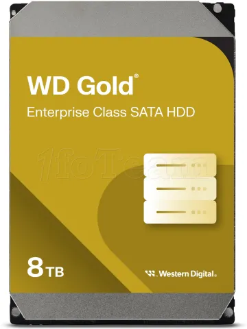 Photo de Disque Dur 3,5" Western Digital Gold Enterprise 8To 256Mo - S-ATA