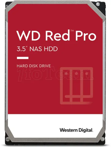 Photo de Disque Dur 3,5" Western Digital Red Pro 10To  - S-ATA