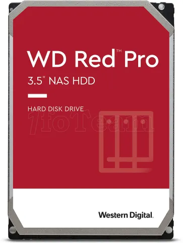 Photo de Disque Dur 3,5" Western Digital Red Pro 16To  - S-ATA