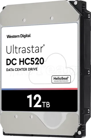 Photo de Disque Dur 3,5" Western Digital Ultrastar DC HC520 12To  - S-ATA