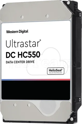 Photo de Disque Dur 3,5" Western Digital Ultrastar DC HC550 18To  - S-ATA