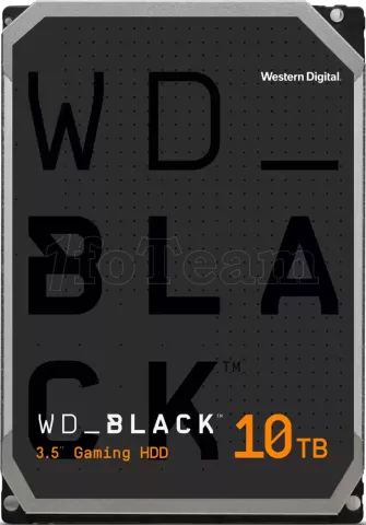 Photo de Disque Dur 3,5" Western Digital WD_Black 10To 512Mo - S-ATA 3,5"