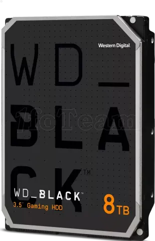 Photo de Disque Dur 3,5" Western Digital WD_Black 8To - S-ATA 3,5"