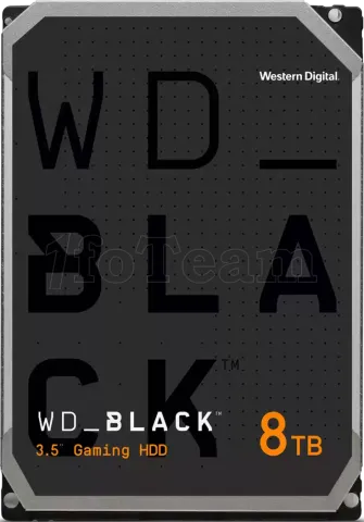 Photo de Disque Dur 3,5" Western Digital WD_Black 8To - S-ATA 3,5"