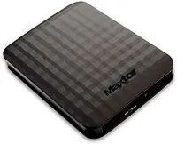 Photo de Disque dur externe Maxtor Portable M3 2000 Go (HX-M201TCB/GM) USB 3.0 - 2,5" (Noir) - SN NM16Q7Z5 -- Id : 172252