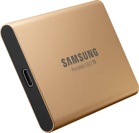 Photo de Disque dur Externe Samsung SSD T5  500Go USB 3.1 - 2,5" (Noir)