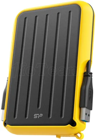 Photo de Disque dur externe Silicon Power Armor A66 - 4To (Noir/Jaune)