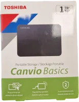 Photo de Disque Dur externe Toshiba Canvio Basics - 1To  (Noir) - SN X2EDT0AETV7H - ID 191264