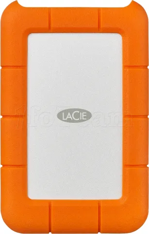 Photo de Disque Dur externe USB 3.1 LaCie Rugged Mini - 5To  (Orange/Gris)