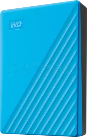 Photo de Disque Dur externe USB 3.2 Western Digital My Passport - 4To  (Bleu)