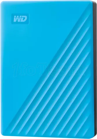 Photo de Disque Dur externe USB 3.2 Western Digital My Passport - 4To  (Bleu)