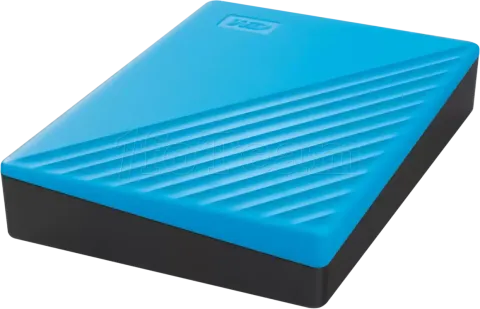 Photo de Disque Dur externe USB 3.2 Western Digital My Passport - 4To  (Bleu)