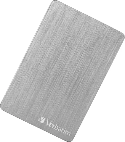 Photo de Disque dur externe Verbatim Store'N'Go Alu Slim - 1To (Argent)