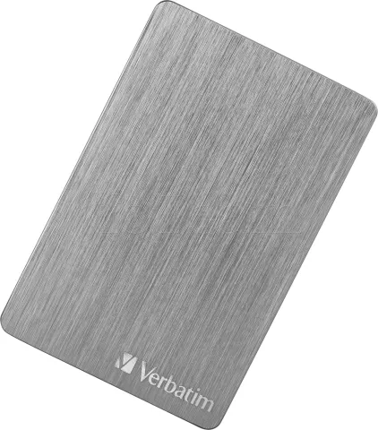 Photo de Disque dur externe Verbatim Store'N'Go Alu Slim - 1To (Gris)