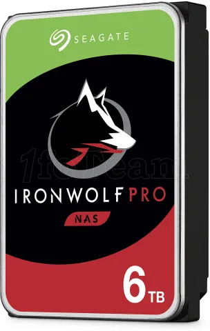 Photo de Disque Dur Seagate IronWolf Pro 6To  S-ATA (ST6000NE0023)