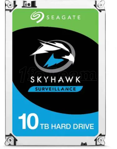 Photo de Disque Dur Seagate SkyHawk 10 To (10000 Go) S-ATA 3 - (ST10000VX0004)