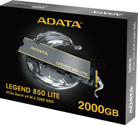 Photo de Disque SSD Adata Legend 850 Lite 2To  - M.2 NVMe Type 2280