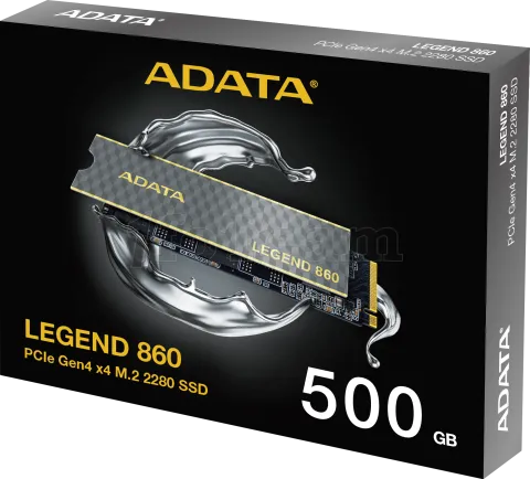 Photo de Disque SSD Adata Legend 860 500Go  - M.2 NVMe Type 2280