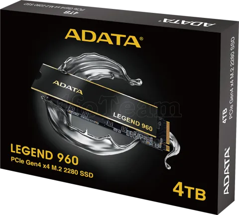 Photo de Disque SSD Adata Legend 960 4To  - M.2 NVMe Type 2280