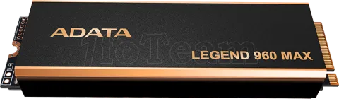 Photo de Disque SSD Adata Legend 960 Max 2To  avec dissipateur - M.2 NVMe Type 2280