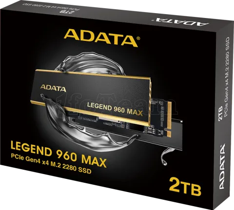 Photo de Disque SSD Adata Legend 960 Max 2To  avec dissipateur - M.2 NVMe Type 2280