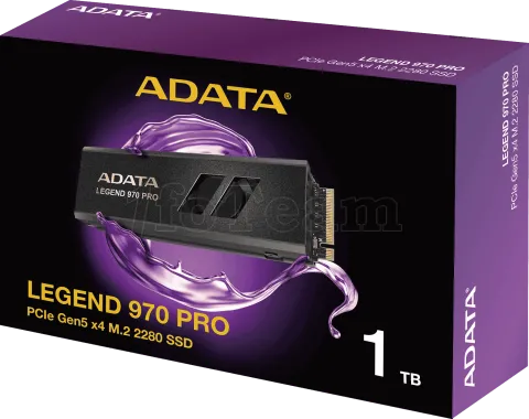 Photo de Disque SSD Adata Legend 970 Pro 1To avec dissipateur - M.2 NVMe Type 2280