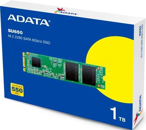 Photo de Disque SSD Adata Ultimate SU650 1To  - S-ATA M.2 2280